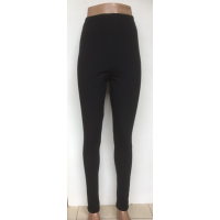 Tregging zwart effen